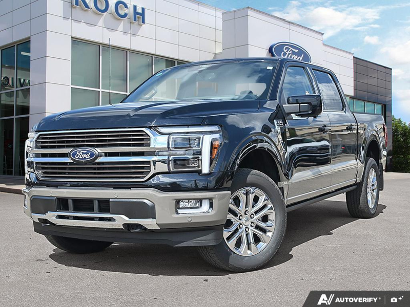 NEW 2026 Ford F-150 King Ranch - Agate Black/marsh Grey Accent Exterior / JAVA Interior - $92,306 - Stock #E60998 - VIN 1FTFW6L85TFB80638 - Photo 1