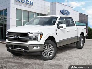 NEW 2026 Ford F-150 King Ranch - Star White/marsh Grey Accent Exterior - $99,036 - Stock #E61000 - VIN 1FTFW6LD1TFB82268