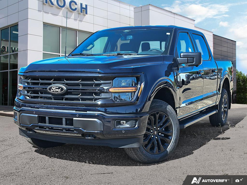 NEW 2026 Ford F-150 XLT - Antimatter Blue Metallic Exterior / BLACK SPORT Interior - $70,977 - Stock #E60981 - VIN 1FTFW3L80TFB70467 - Photo 1