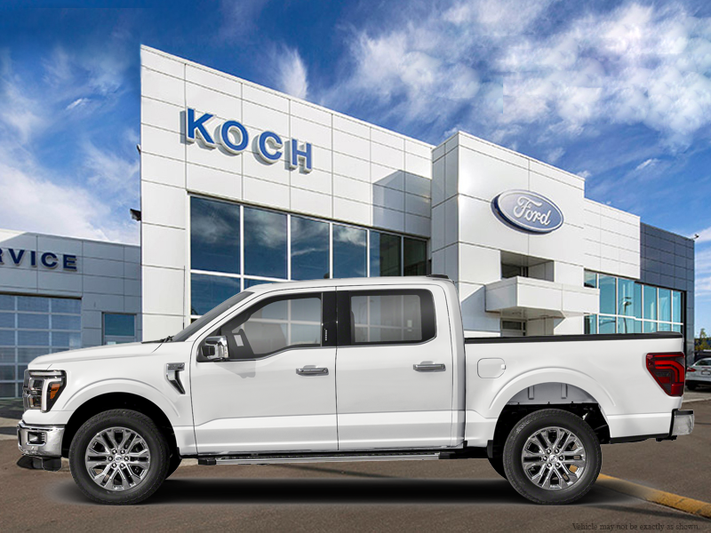 NEW 2026 Ford F-150 LARIAT - Oxford White Exterior / BLACK, ACTIVEX TRIMMED 40/CONSOLE/40 FRONT SEATS (B) Interior - $84,407 - Stock #E61057 - VIN 1FTFW5L51TFB68664 - Photo 1