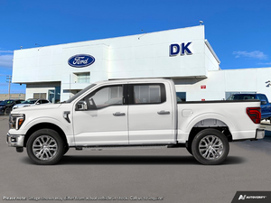 NEW 2026 Ford F-150 LARIAT - Oxford White Exterior - $85,962 - Stock #D60709 - VIN 1FTFW5L82TFB78338
