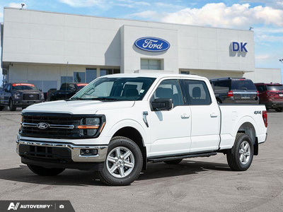 NEW 2026 Ford F-150 XLT - Oxford White Exterior - $69,982 - Stock #D60745 - VIN 1FTFW3L8XTKE69780