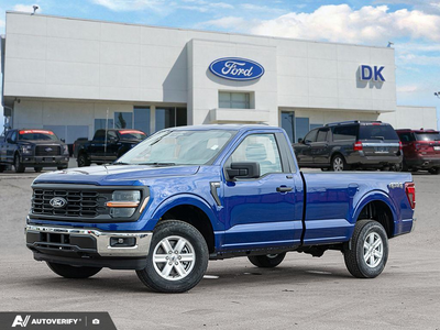 NEW 2026 Ford F-150 XL - Argon Blue Metallic Exterior - $59,940 - Stock #D60715 - VIN 1FTMF1L50TKE61348
