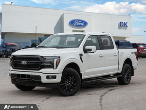 NEW 2026 Ford F-150 LARIAT - Star White Tri-Coat Exterior - $94,477 - Stock #D60797 - VIN 1FTFW5L51TFB70902