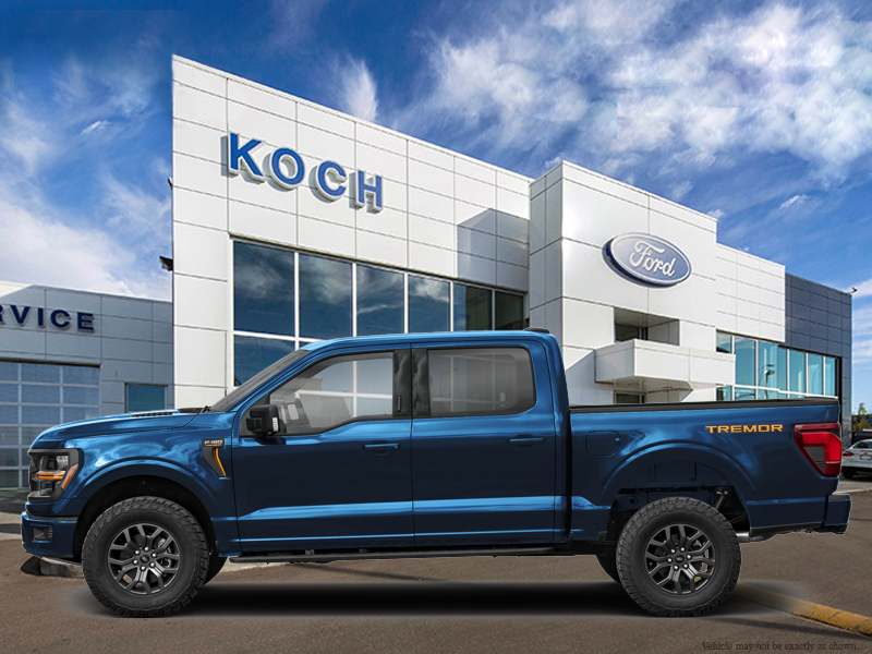 NEW 2026 Ford F-150 Tremor - Antimatter Blue Metallic Exterior / BLACK TREMOR LEATHER Interior - $96,939 - Stock #E61048 - VIN 1FTFW4L87TFB97428 - Photo 1