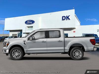 NEW 2026 Ford F-150 LARIAT - Iconic Silver Metallic Exterior - $97,839 - Stock #D60818 - VIN 1FTFW5L85TFC05015