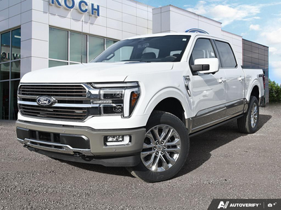 NEW 2026 Ford F-150 King Ranch - Star White/marsh Grey Accent Exterior - $93,010 - Stock #E61018 - VIN 1FTFW6L86TFB85296