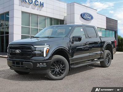 NEW 2026 Ford F-150 LARIAT - Agate Black Exterior - $79,949 - Stock #E60927 - VIN 1FTFW5L81TFB68058