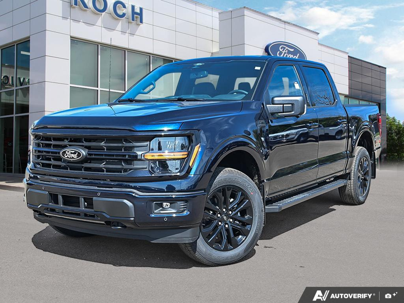 NEW 2026 Ford F-150 XLT - Antimatter Blue Metallic Exterior / BLACK SPORT Interior - $73,586 - Stock #E60964 - VIN 1FTFW3L89TFB74730 - Photo 1