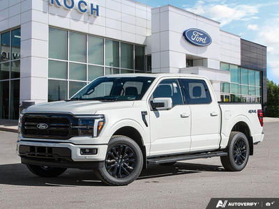 NEW 2026 Ford F-150 LARIAT - Star White Tri-Coat Exterior - $86,814 - Stock #E61044 - VIN 1FTFW5L50TFB69577