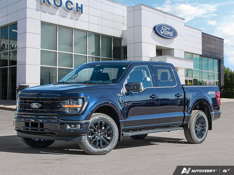 NEW 2026 Ford F-150 XLT - Antimatter Blue Metallic Exterior / BLACK, UNIQUE SPORT CLOTH 40/CONSOLE/40 FRONT-SEATS Interior - $72,929 - Stock #E61063 - VIN 1FTFW3L57TFB79088 - Photo 1
