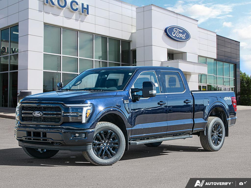 NEW 2026 Ford F-150 LARIAT - Antimatter Blue Metallic Exterior / BLACK, ACTIVEX TRIMMED 40/CONSOLE/40 FRONT SEATS (B) Interior - $82,794 - Stock #E61014 - VIN 1FTFW5L59TFB72462 - Photo 1