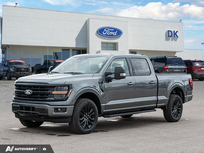 NEW 2026 Ford F-150 XLT - Carbonized Grey Metallic Exterior - $72,692 - Stock #D60740 - VIN 1FTFW3L88TKE96704