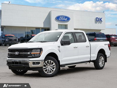 NEW 2026 Ford F-150 XLT - Oxford White Exterior - $64,357 - Stock #D60853 - VIN 1FTFW3L82TKE71507