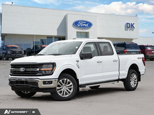 NEW 2026 Ford F-150 XLT - Oxford White Exterior - $75,544 - Stock #D60853 - VIN 1FTFW3L82TKE71507