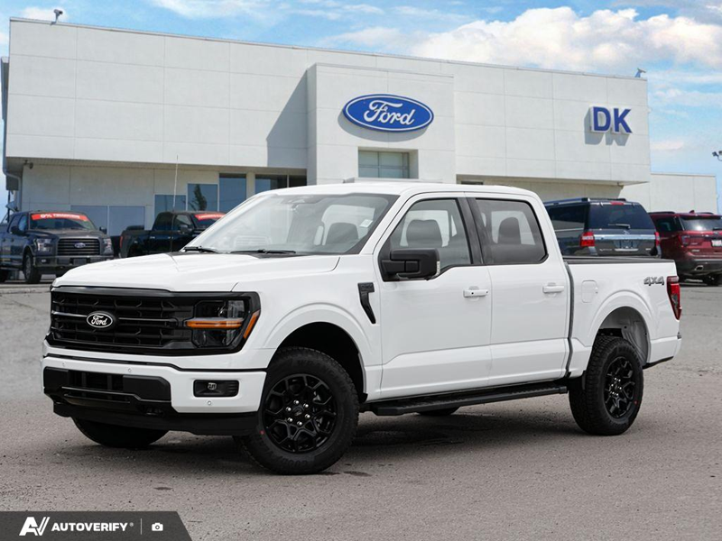 NEW 2026 Ford F-150 XLT - Oxford White Exterior / BLACK SPORT CLOTH Interior - $67,992 - Stock #D60800 - VIN 1FTFW3L80TKF24852 - Photo 1