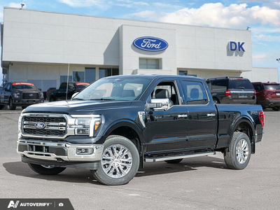 NEW 2026 Ford F-150 LARIAT - Agate Black Metallic Exterior - $79,882 - Stock #D60836 - VIN 1FTFW5L80TFB81044