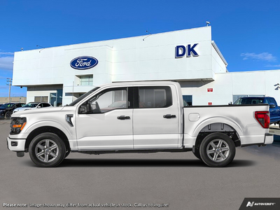 NEW 2026 Ford F-150 XLT - Oxford White Exterior - $63,967 - Stock #D60874 - VIN 1FTFW3L80TKF47046