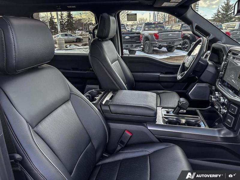 NEW 2026 Ford F-150 LARIAT - Star White Tri-coat Metallic Exterior / BLACK ACTIVE X Interior - $91,594 - Stock #E60564 - VIN 1FTFW5L85TFA11925 - Photo 22