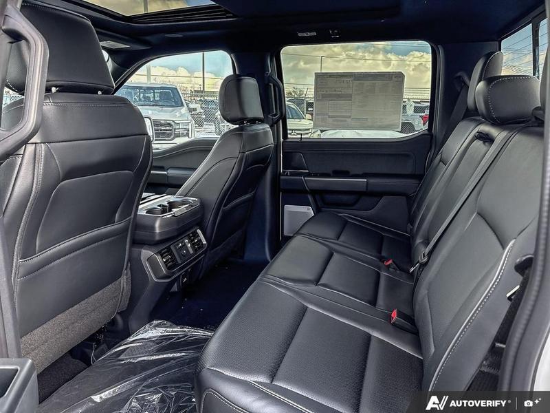 NEW 2026 Ford F-150 LARIAT - Star White Tri-coat Metallic Exterior / BLACK ACTIVE X Interior - $91,594 - Stock #E60564 - VIN 1FTFW5L85TFA11925 - Photo 23