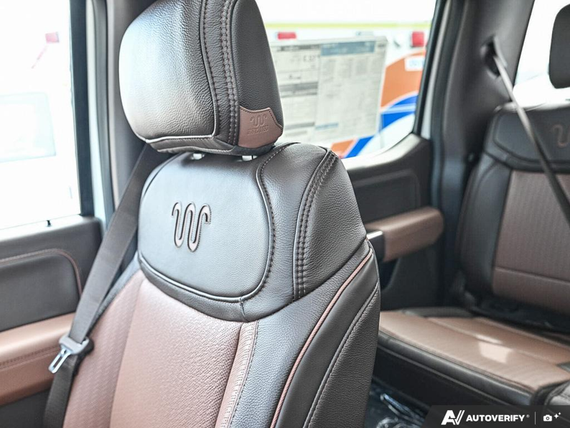 NEW 2026 Ford F-150 King Ranch - Star White/marsh Grey Accent Exterior / JAVA, KING RANCH MULTICONTOUR LEATHER BUCKET SEATS Interior - $94,246 - Stock #E60997 - VIN 1FTFW6L89TFB76530 - Photo 23