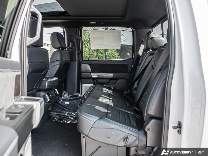 NEW 2026 Ford F-150 Platinum - Star White Tri-coat Metallic Exterior / BLACK LEATHER Interior - $100,750 - Stock #E60892 - VIN 1FTFW7L80TFB52817 - Photo 25