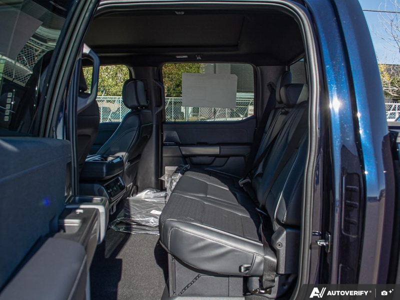 NEW 2026 Ford F-150 LARIAT - Antimatter Blue Metallic Exterior / BLACK, ACTIVEX TRIMMED 40/CONSOLE/40 FRONT SEATS (B) Interior - $85,914 - Stock #E61061 - VIN 1FTFW5L54TFB70859 - Photo 25