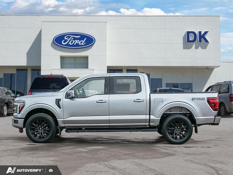 NEW 2026 Ford F-150 LARIAT - Iconic Silver Metallic Exterior / BLACK ACTIVE X Interior - $89,177 - Stock #D60365 - VIN 1FTFW5L86TFA25008 - Photo 3