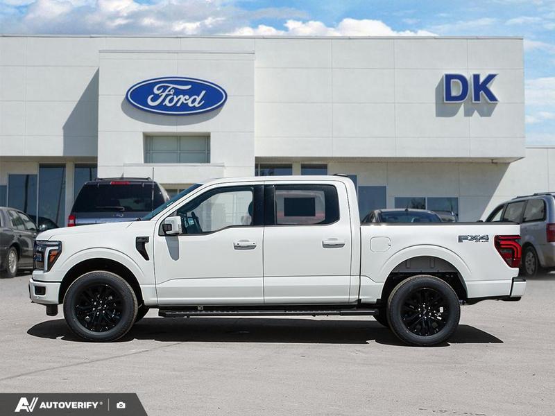 NEW 2026 Ford F-150 LARIAT - Star White Tri-coat Metallic Exterior / BLACK ACTIVE X Interior - $90,457 - Stock #D60510 - VIN 1FTFW5L88TFA91382 - Photo 3