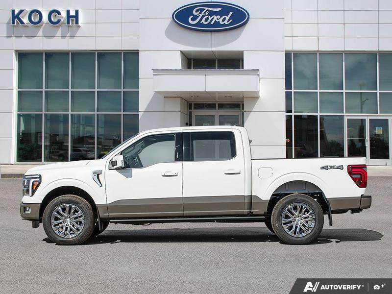 NEW 2026 Ford F-150 King Ranch - Star White/marsh Grey Accent Exterior / JAVA Interior - $100,154 - Stock #E60662 - VIN 1FTFW6L87TFA92870 - Photo 3