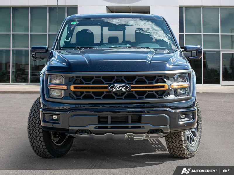 NEW 2026 Ford F-150 Tremor - Antimatter Blue Metallic Exterior / BLACK TREMOR LEATHER Interior - $84,663 - Stock #E60513 - VIN 1FTFW4L88TFA62071 - Photo 2