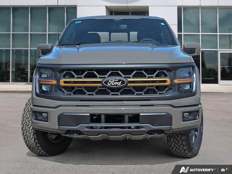 NEW 2026 Ford F-150 Tremor - Marsh Gray Exterior / BLACK TREMOR LEATHER Interior - $92,864 - Stock #E60583 - VIN 1FTFW4L59TFA81038 - Photo 2