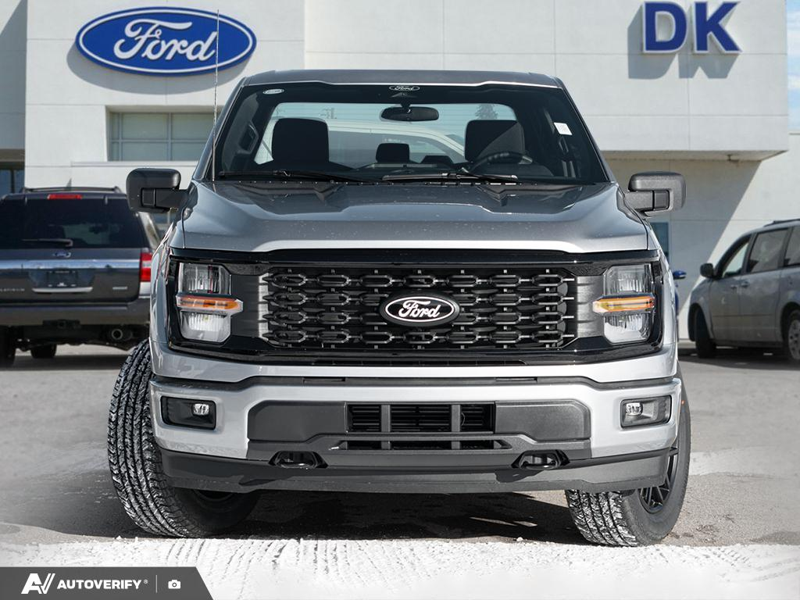 DEMO 2026 Ford F-150 STX - Iconic Silver Metallic Exterior / BLACK SPORT CLOTH Interior - $57,547 - Stock #D60263 - VIN 1FTEW2LP0TKD32019 - Photo 2