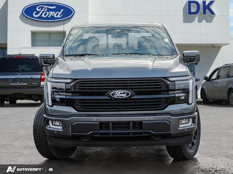 NEW 2026 Ford F-150 Platinum - Carbonized Grey Metallic Exterior / BLACK LEATHER Interior - $97,313 - Stock #D60463 - VIN 1FTFW7L87TFA51192 - Photo 2