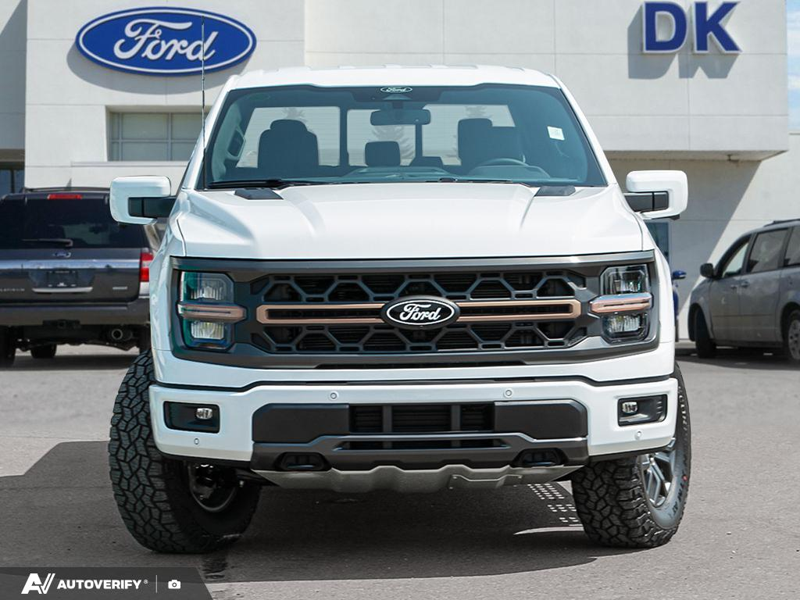 NEW 2026 Ford F-150 Tremor - Oxford White Exterior / BLACK TREMOR LEATHER Interior - $81,787 - Stock #D60658 - VIN 1FTFW4L88TFB48240 - Photo 2