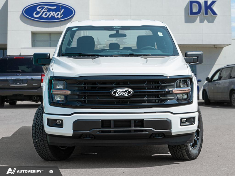 NEW 2026 Ford F-150 XLT - Oxford White Exterior / BLACK, UNIQUE SPORT CLOTH 40/CONSOLE/40 FRONT-SEATS Interior - $64,160 - Stock #D60737 - VIN 1FTFW3L89TKE42781 - Photo 2