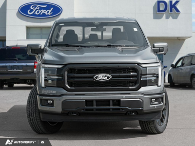 NEW 2026 Ford F-150 LARIAT - Carbonized Grey Metallic Exterior - $73,622 - Stock #D60682 - VIN 1FTFW5L86TKE63177