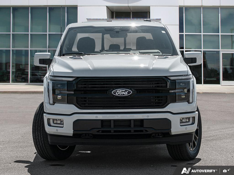NEW 2026 Ford F-150 Platinum - Star White Tri-coat Metallic Exterior / BLACK LEATHER Interior - $100,750 - Stock #E60892 - VIN 1FTFW7L80TFB52817 - Photo 2