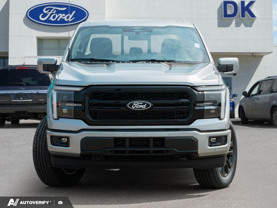 NEW 2026 Ford F-150 LARIAT - Iconic Silver Metallic Exterior - $85,131 - Stock #D60706 - VIN 1FTFW5L88TFB45991