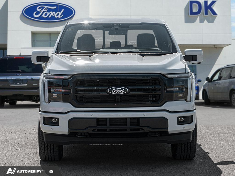 NEW 2026 Ford F-150 LARIAT - Star White Tri-Coat Exterior / BLACK ACTIVE X Interior - $84,189 - Stock #D60781 - VIN 1FTFW5L80TFB61358 - Photo 2