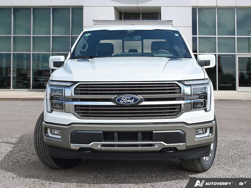 NEW 2026 Ford F-150 King Ranch - Star White/marsh Grey Accent Exterior / JAVA, KING RANCH MULTICONTOUR LEATHER BUCKET SEATS Interior - $94,246 - Stock #E60997 - VIN 1FTFW6L89TFB76530 - Photo 2