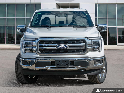NEW 2026 Ford F-150 LARIAT Long Box - Oxford White Exterior - $72,384 - Stock #E60237 - VIN 1FTFW5L86TFA19404