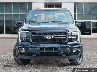 NEW 2026 Ford F-150 LARIAT - Antimatter Blue Metallic Exterior - $78,799 - Stock #E60868 - VIN 1FTFW5L87TFB46954