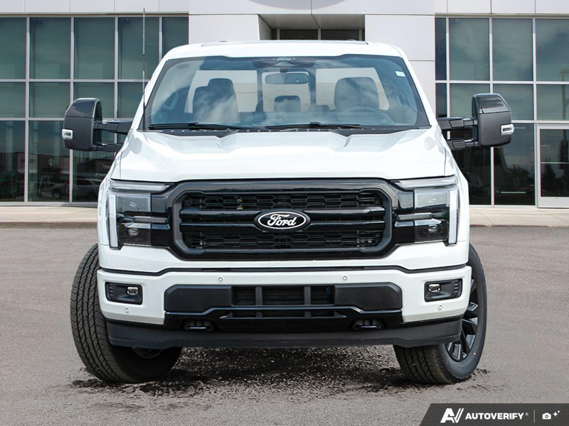 NEW 2026 Ford F-150 LARIAT Long Box - Star White Tri-coat Metallic Exterior / BLACK ACTIVE X Interior - $86,709 - Stock #E60906 - VIN 1FTFW5L82TFB68456 - Photo 2