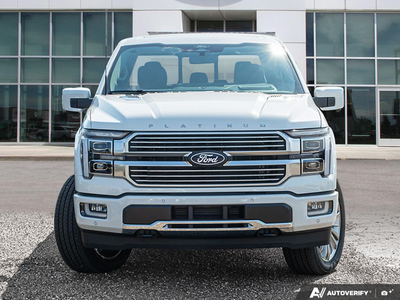 NEW 2026 Ford F-150 Platinum Plus - Star White Tri-coat Metallic Exterior - $107,934 - Stock #E60939 - VIN 1FTFW7LD6TFB65438