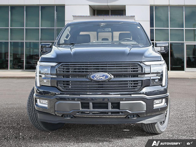 NEW 2026 Ford F-150 Platinum - Agate Black Exterior - $93,954 - Stock #E60893 - VIN 1FTFW7L82TFB55038