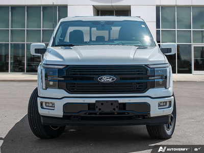 NEW 2026 Ford F-150 Platinum - Star White Tri-coat Metallic Exterior - $99,929 - Stock #E60938 - VIN 1FTFW7LD4TFB50484