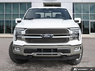 NEW 2026 Ford F-150 King Ranch - Star White/marsh Grey Accent Exterior - $95,854 - Stock #E61000 - VIN 1FTFW6LD1TFB82268