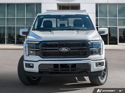NEW 2026 Ford F-150 LARIAT - Star White Tri-Coat Exterior - $86,814 - Stock #E61044 - VIN 1FTFW5L50TFB69577