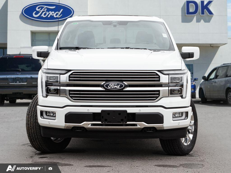 NEW 2026 Ford F-150 Platinum - Star White Tri-Coat Exterior / BLACK Interior - $98,917 - Stock #D60848 - VIN 1FTFW7L89TFA91242 - Photo 2